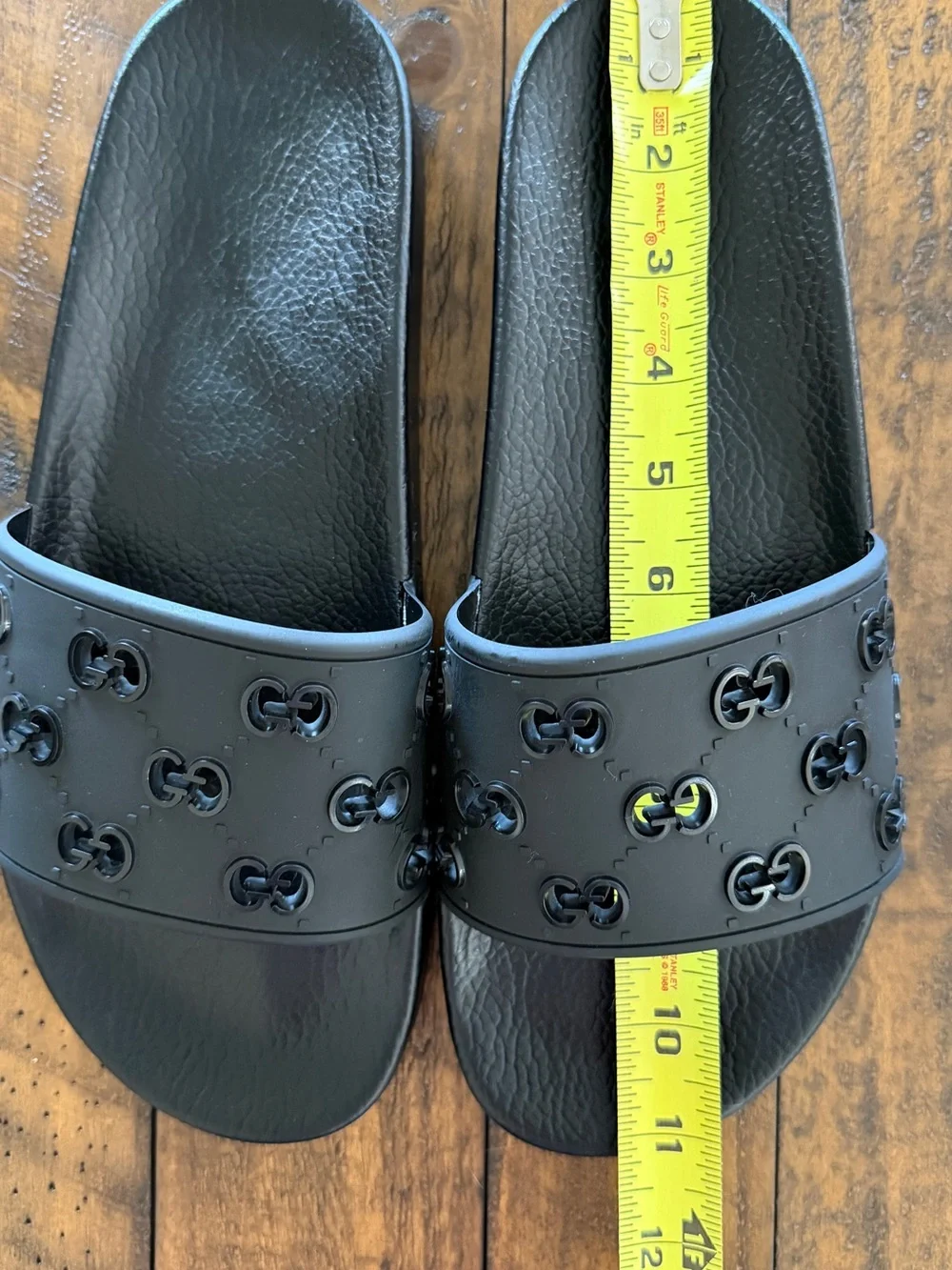 Men’s Gucci Black Slides